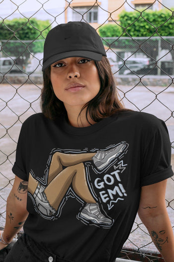 Jordan 11 Cool Grey Sneaker Match Tees Got Em Legs Sneaker Tees Jordan 11 Cool Grey Sneaker Release Tees Unisex Shirts