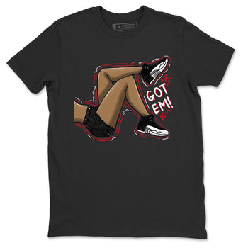 Jordan 12 Playoffs Sneaker Match Tees Got Em Legs Sneaker Tees Jordan 12 Playoffs Sneaker Release Tees Unisex Shirts