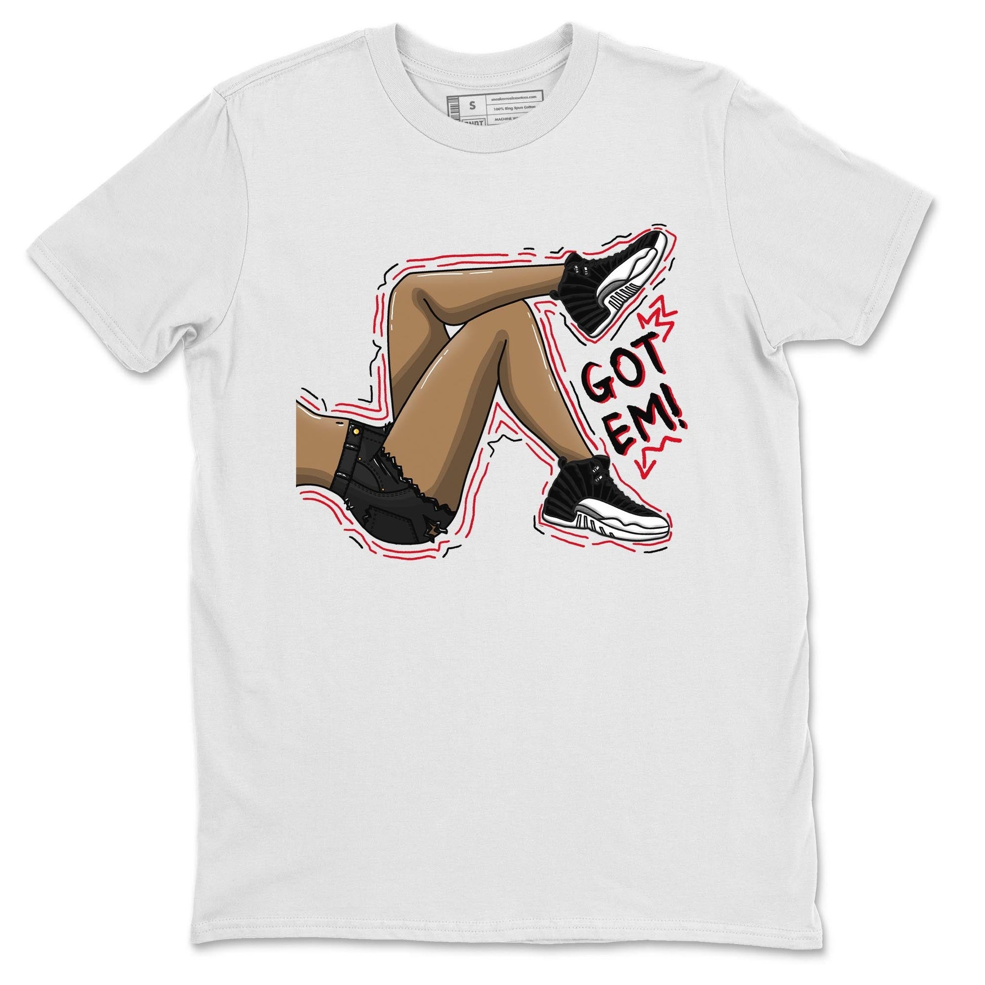 Jordan 12 Playoffs Sneaker Match Tees Got Em Legs Sneaker Tees Jordan 12 Playoffs Sneaker Release Tees Unisex Shirts