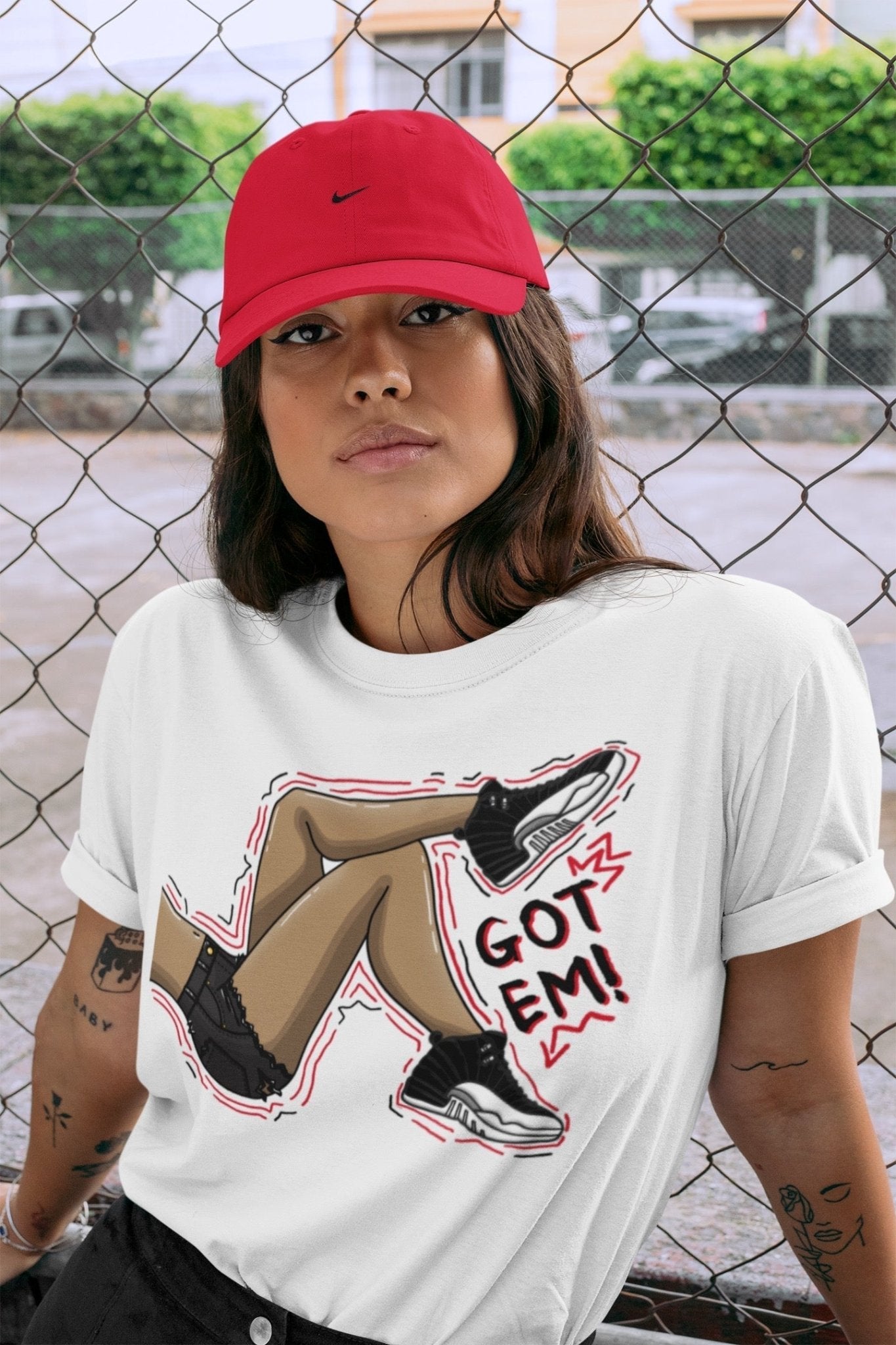 Jordan 12 Playoffs Sneaker Match Tees Got Em Legs Sneaker Tees Jordan 12 Playoffs Sneaker Release Tees Unisex Shirts