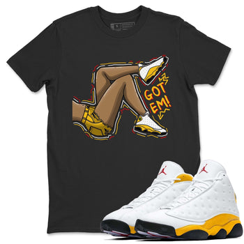 Jordan 13 Del Sol Sneaker Match Tees Got Em Legs Sneaker Tees Jordan 13 Del Sol Sneaker Release Tees Unisex Shirts