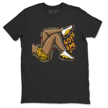 Jordan 13 Del Sol Sneaker Match Tees Got Em Legs Sneaker Tees Jordan 13 Del Sol Sneaker Release Tees Unisex Shirts