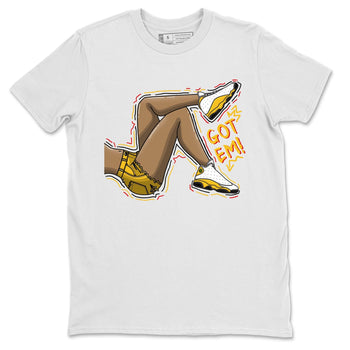 Jordan 13 Del Sol Sneaker Match Tees Got Em Legs Sneaker Tees Jordan 13 Del Sol Sneaker Release Tees Unisex Shirts