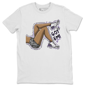 Jordan 3 Dark Iris Sneaker Match Tees Got Em Legs Sneaker Tees Jordan 3 Dark Iris Sneaker Release Tees Unisex Shirts