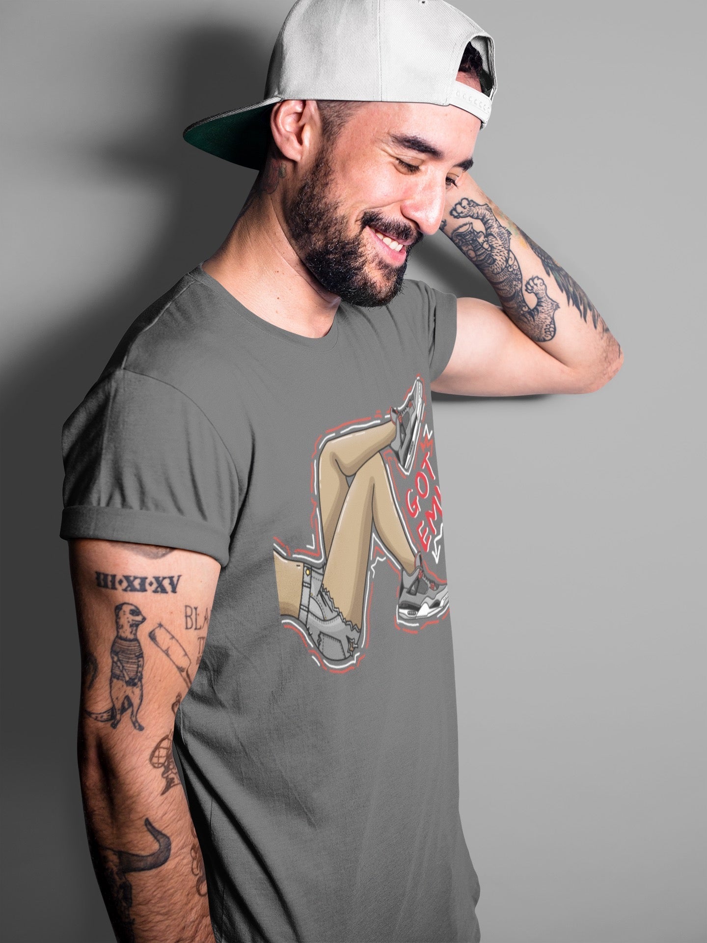 Jordan 4 Infrared Sneaker Match Tees Got Em Legs Sneaker Tees Jordan 4 Infrared Sneaker Release Tees Unisex Shirts