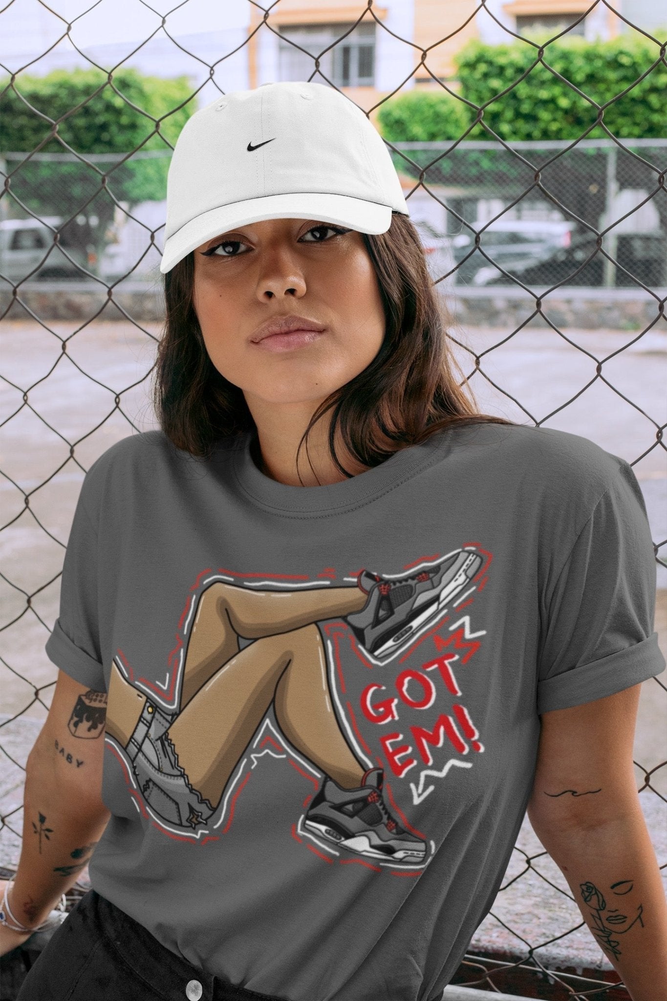 Jordan 4 Infrared Sneaker Match Tees Got Em Legs Sneaker Tees Jordan 4 Infrared Sneaker Release Tees Unisex Shirts