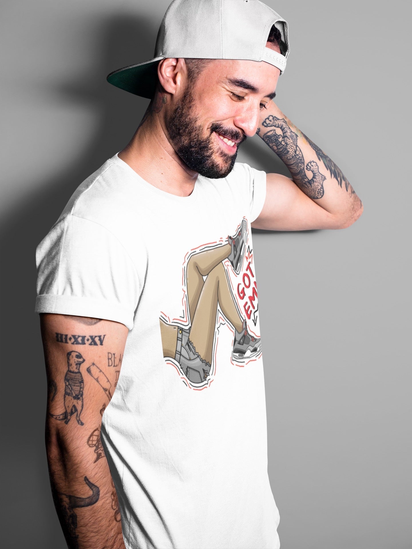 Jordan 4 Infrared Sneaker Match Tees Got Em Legs Sneaker Tees Jordan 4 Infrared Sneaker Release Tees Unisex Shirts