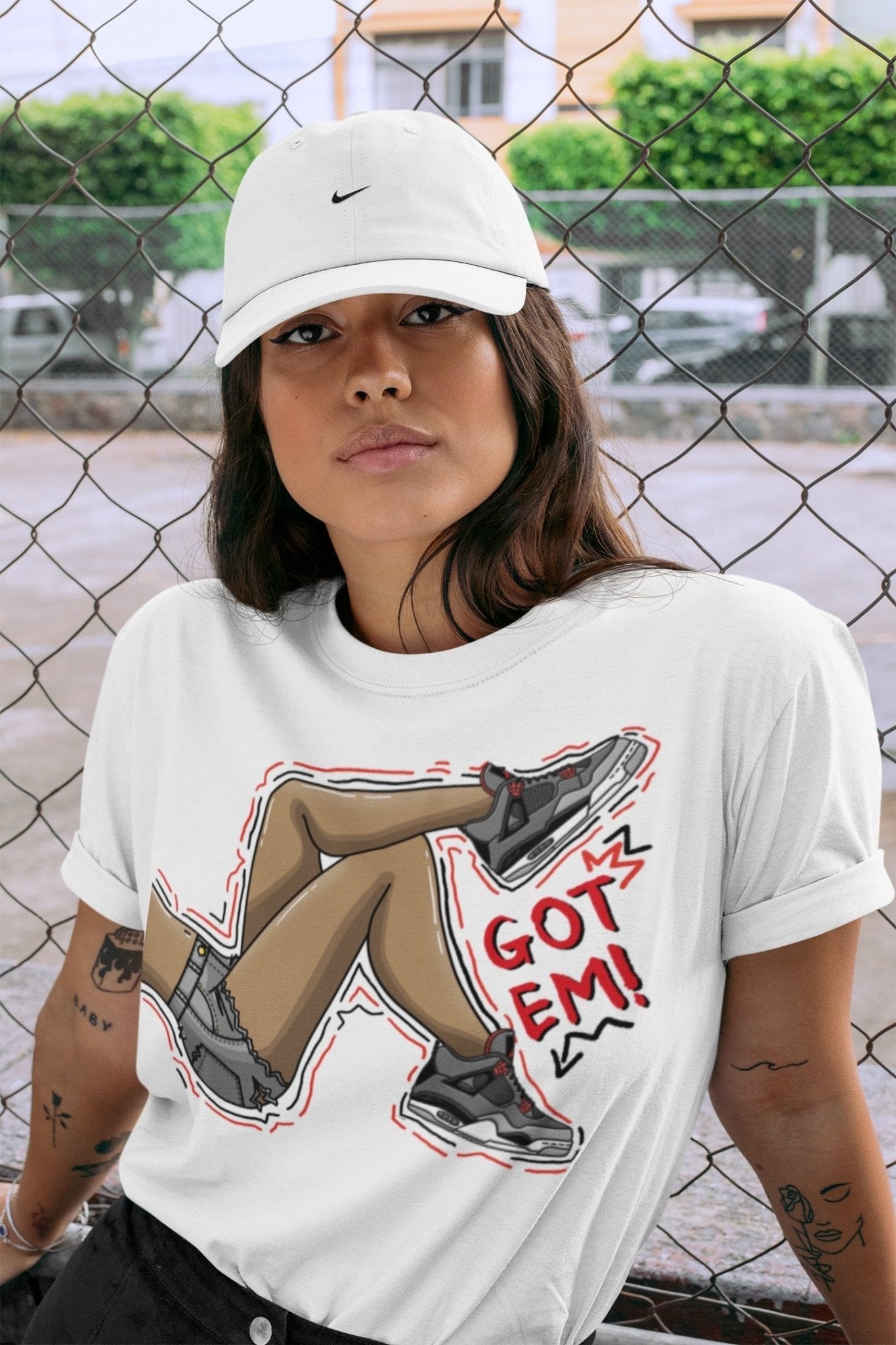 Jordan 4 Infrared Sneaker Match Tees Got Em Legs Sneaker Tees Jordan 4 Infrared Sneaker Release Tees Unisex Shirts