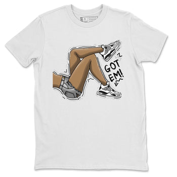 Jordan 4 Military Black Sneaker Match Tees Got Em Legs Sneaker Tees Jordan 4 Military Black Sneaker Release Tees Unisex Shirts