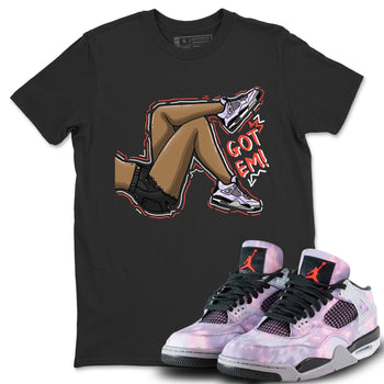 Jordan 4 Zen Master Sneaker Match Tees Got Em Legs Sneaker Tees Jordan 4 Zen Master Sneaker Release Tees Unisex Shirts