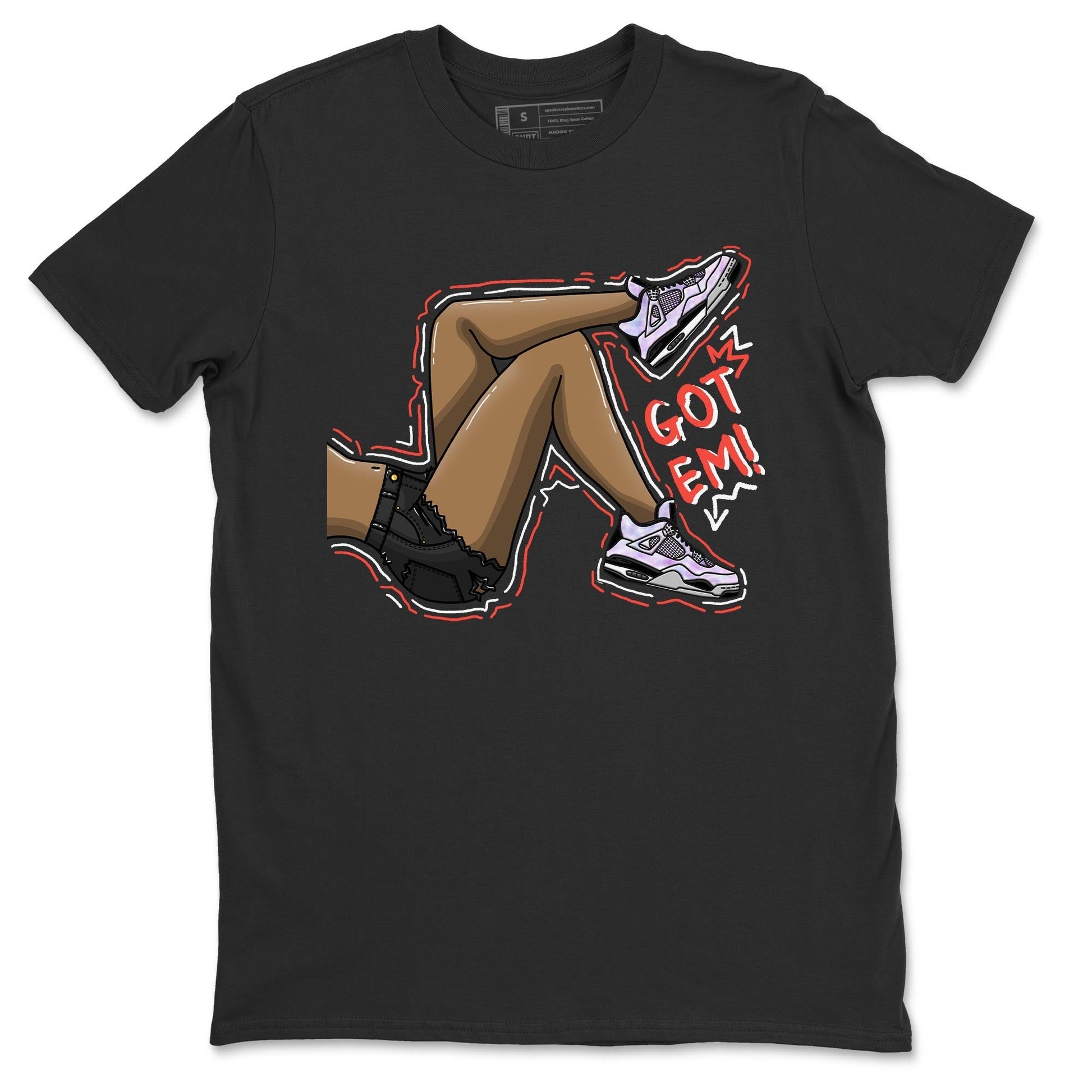 Jordan 4 Zen Master Sneaker Match Tees Got Em Legs Sneaker Tees Jordan 4 Zen Master Sneaker Release Tees Unisex Shirts