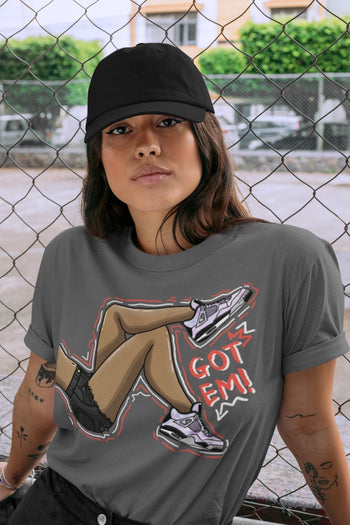 Jordan 4 Zen Master Sneaker Match Tees Got Em Legs Sneaker Tees Jordan 4 Zen Master Sneaker Release Tees Unisex Shirts