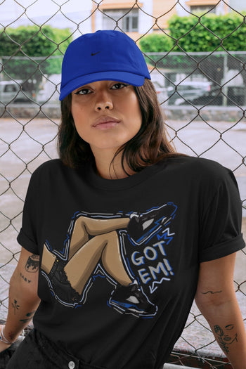 Jordan 5 Racer Blue Sneaker Match Tees Got Em Legs Sneaker Tees Jordan 5 Racer Blue Sneaker Release Tees Unisex Shirts