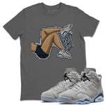 Jordan 6 Georgetown Sneaker Match Tees Got Em Legs Sneaker Tees Jordan 6 Georgetown Sneaker Release Tees Unisex Shirts