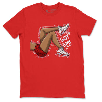 Jordan 6 Red Velvet Cookies Sneaker Match Tees Got Em Legs Sneaker Tees Jordan 6 Red Velvet Cookies Sneaker Release Tees Unisex Shirts