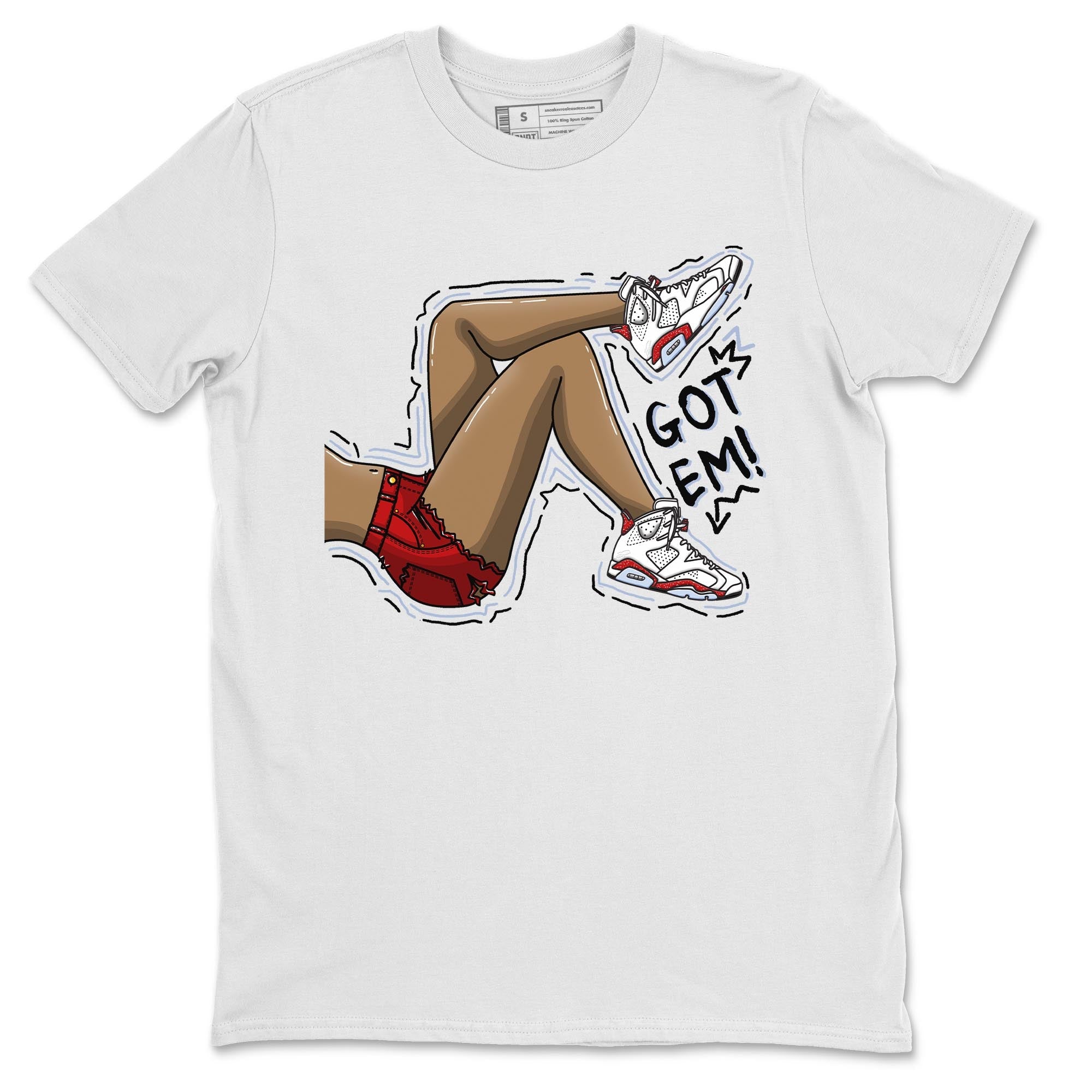 Jordan 6 Red Velvet Cookies Sneaker Match Tees Got Em Legs Sneaker Tees Jordan 6 Red Velvet Cookies Sneaker Release Tees Unisex Shirts