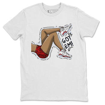 Jordan 6 Red Velvet Cookies Sneaker Match Tees Got Em Legs Sneaker Tees Jordan 6 Red Velvet Cookies Sneaker Release Tees Unisex Shirts