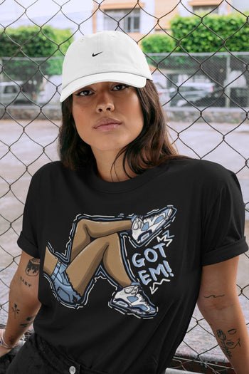 Jordan 6 UNC Sneaker Match Tees Got Em Legs Sneaker Tees Jordan 6 UNC Sneaker Release Tees Unisex Shirts