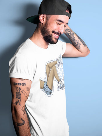 Jordan 6 UNC Sneaker Match Tees Got Em Legs Sneaker Tees Jordan 6 UNC Sneaker Release Tees Unisex Shirts