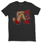 Jordan 9 Chile Red Sneaker Match Tees Got Em Legs Sneaker Tees Jordan 9 Chile Red Sneaker Release Tees Unisex Shirts