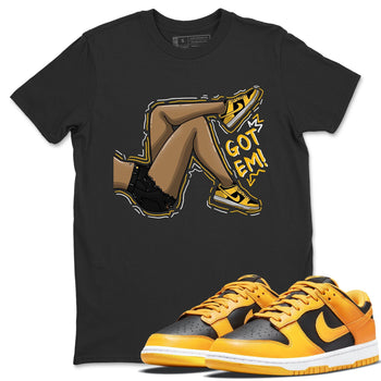 Dunk Championship Goldenrod Sneaker Match Tees Got Em Legs Sneaker Tees Dunk Championship Goldenrod Sneaker Release Tees Unisex Shirts