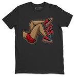 Yeezy 700 Hi-Res Red Sneaker Match Tees Got Em Legs Sneaker Tees Yeezy 700 Hi-Res Red Sneaker Release Tees Unisex Shirts