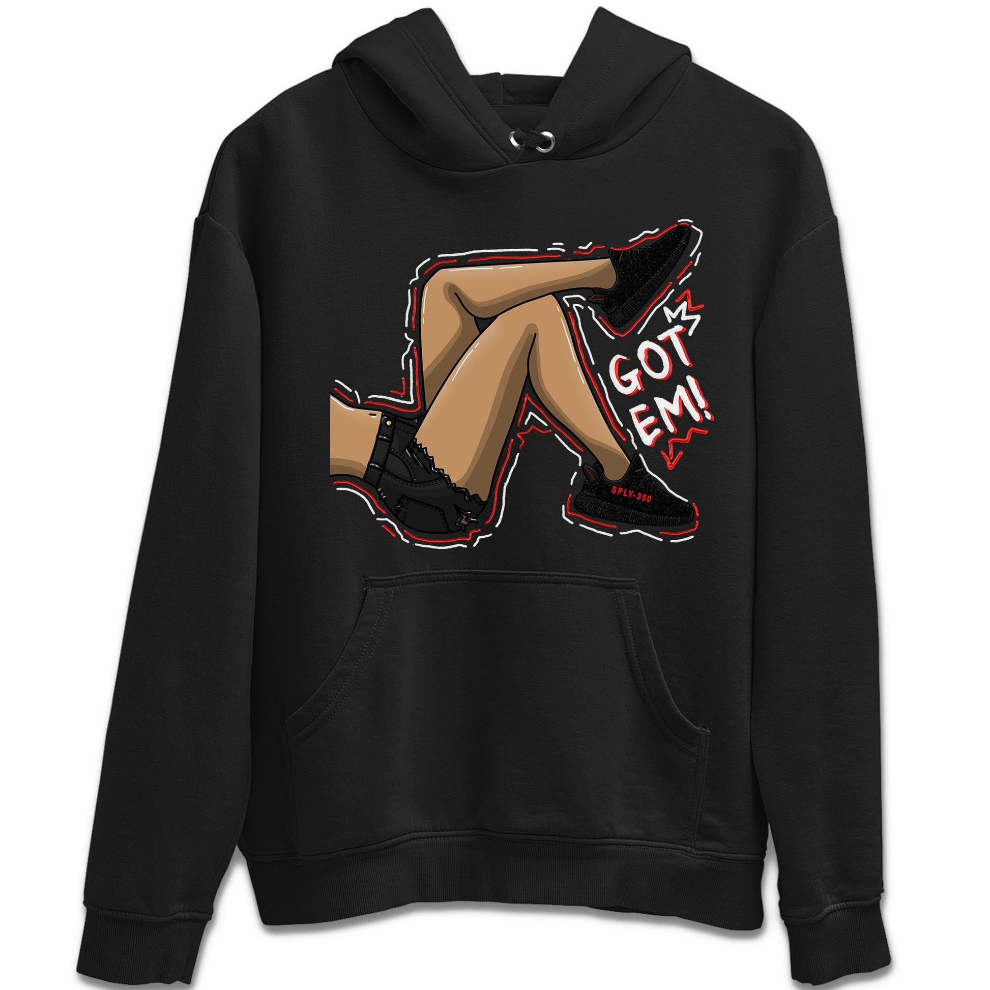 Yeezy 350 Bred shirt to match jordans Got Em Legs sneaker tees Yeezy Boost 350 V2 Bred SNRT Sneaker Release Tees Unisex Black 2 T-Shirt
