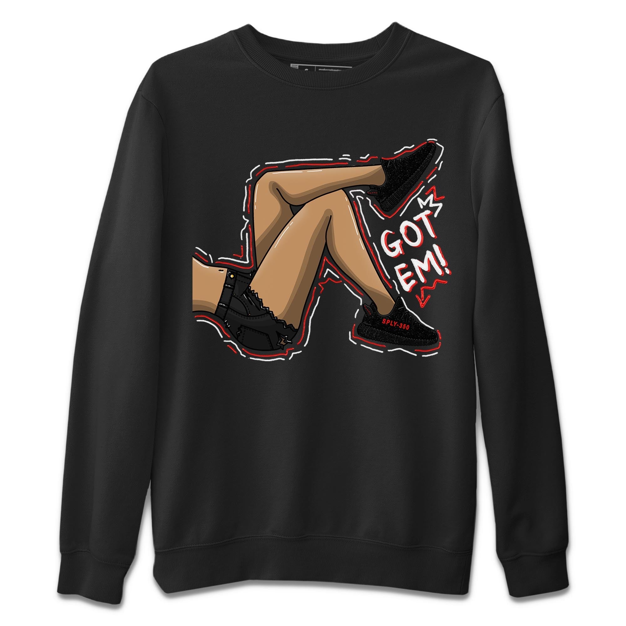 Yeezy 350 Bred shirt to match jordans Got Em Legs sneaker tees Yeezy Boost 350 V2 Bred SNRT Sneaker Release Tees Unisex Black 2 T-Shirt