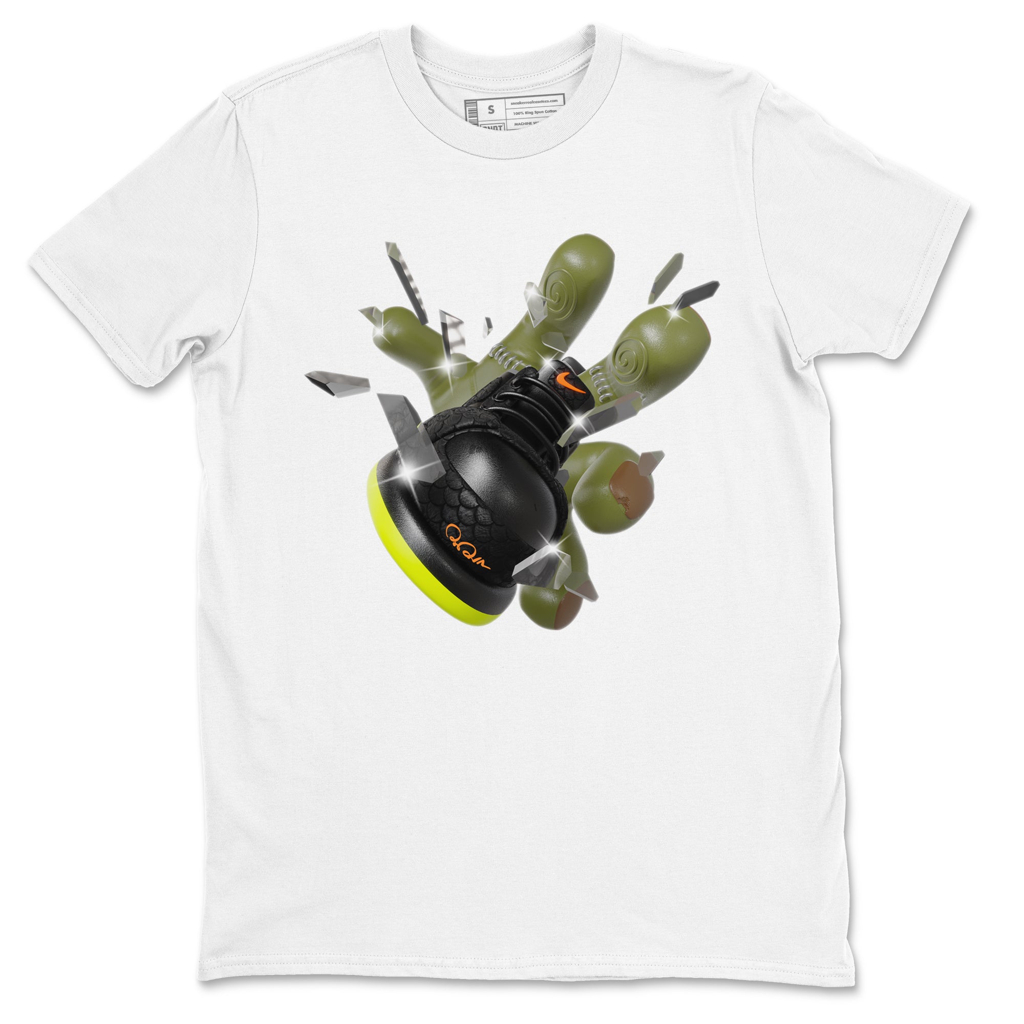 Dunk Mid Premium shirt to match jordans Got Em Zombie sneaker tees halloween horror nights Nike Dunk Halloween SNRT Sneaker Release Tees Unisex White 2 T-Shirt