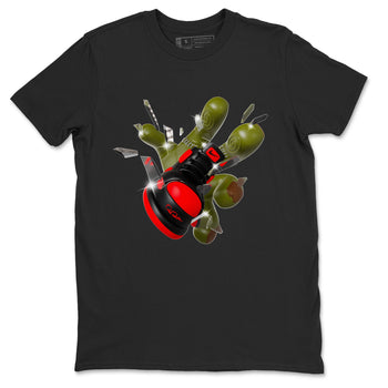 Air Jordan 1 Satin Bred shirt to match jordans Got Em Zombie Hand sneaker tees halloween dress AJ1 Satin Bred SNRT Sneaker Release Tees Unisex Black 2 T-Shirt