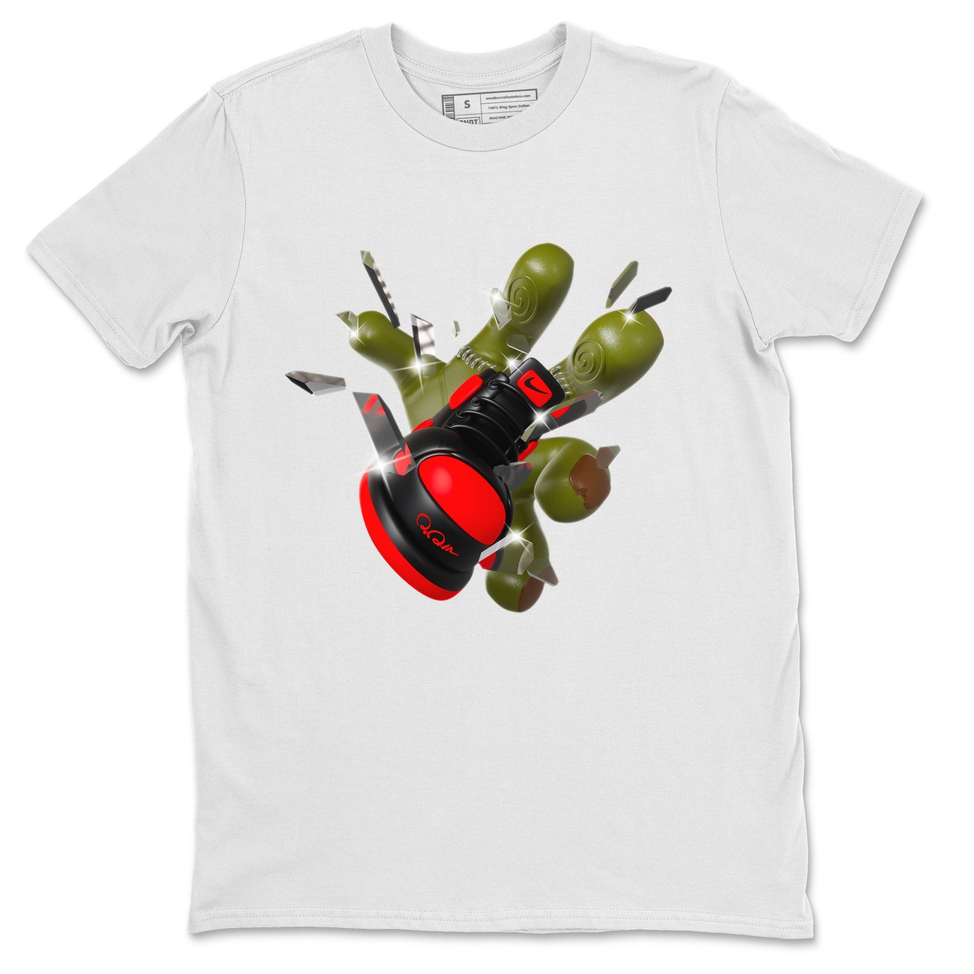 Air Jordan 1 Satin Bred shirt to match jordans Got Em Zombie Hand sneaker tees halloween dress AJ1 Satin Bred SNRT Sneaker Release Tees Unisex White 2 T-Shirt
