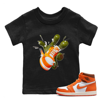 Air Jordan 1 Starfish shirt to match jordans Got Em Zombie Hand sneaker tees halloween dress AJ1 Starfish SNRT Sneaker Release Tees Baby Toddler Black 1 T-Shirt
