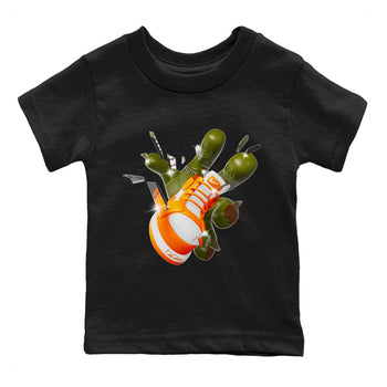 Air Jordan 1 Starfish shirt to match jordans Got Em Zombie Hand sneaker tees halloween dress AJ1 Starfish SNRT Sneaker Release Tees Baby Toddler Black 2 T-Shirt