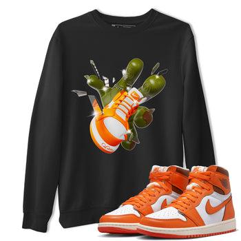 Air Jordan 1 Starfish shirt to match jordans Got Em Zombie Hand sneaker tees halloween dress AJ1 Starfish SNRT Sneaker Release Tees Unisex Black 1 T-Shirt