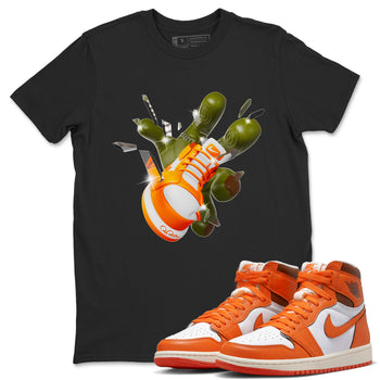Air Jordan 1 Starfish shirt to match jordans Got Em Zombie Hand sneaker tees halloween dress AJ1 Starfish SNRT Sneaker Release Tees Unisex Black 1 T-Shirt
