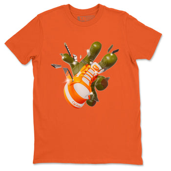Air Jordan 1 Starfish shirt to match jordans Got Em Zombie Hand sneaker tees halloween dress AJ1 Starfish SNRT Sneaker Release Tees Unisex Orange 2 T-Shirt