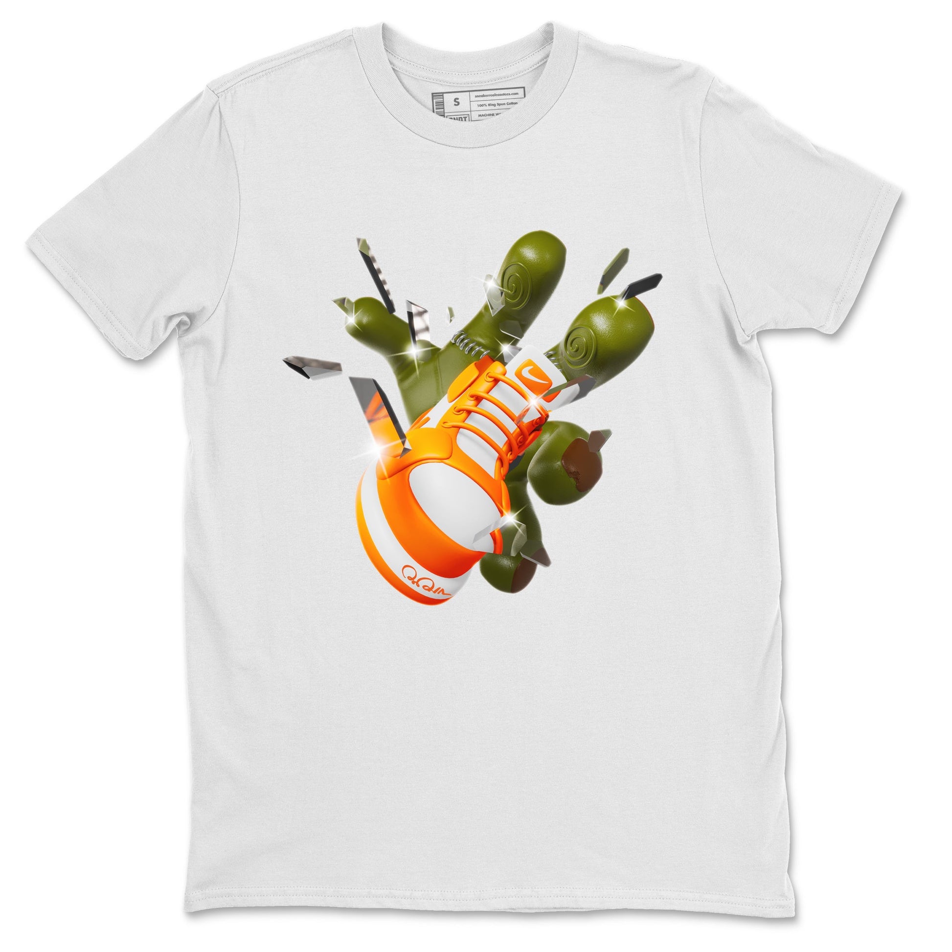 Air Jordan 1 Starfish shirt to match jordans Got Em Zombie Hand sneaker tees halloween dress AJ1 Starfish SNRT Sneaker Release Tees Unisex White 2 T-Shirt
