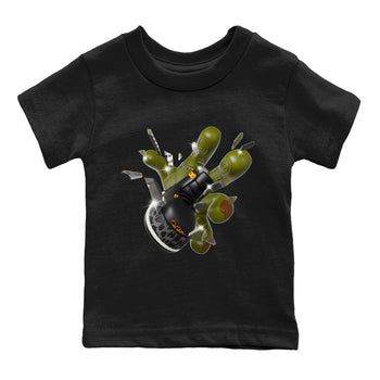 Air Jordan 3 Fear shirt to match jordans Got Em Zombie Hand sneaker tees halloween dress AJ3 Fear SNRT Sneaker Release Tees Baby Toddler Black 2 T-Shirt