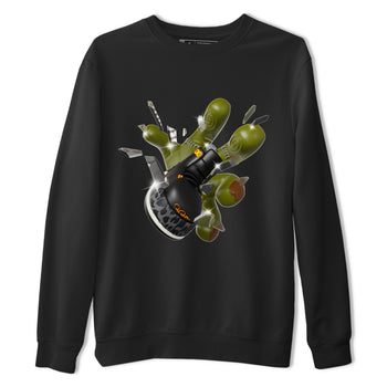 Air Jordan 3 Fear shirt to match jordans Got Em Zombie Hand sneaker tees halloween dress AJ3 Fear SNRT Sneaker Release Tees Unisex Black 2 T-Shirt