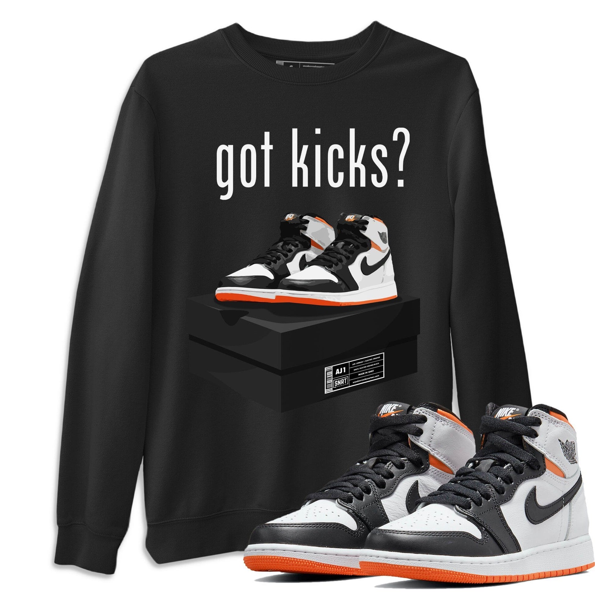 Jordan 1 Electro Orange Sneaker Match Tees Got Kicks Sneaker Tees Jordan 1 Electro Orange Sneaker Release Tees Unisex Shirts