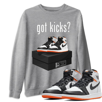 Jordan 1 Electro Orange Sneaker Match Tees Got Kicks Sneaker Tees Jordan 1 Electro Orange Sneaker Release Tees Unisex Shirts