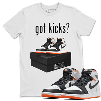 Jordan 1 Electro Orange Sneaker Match Tees Got Kicks Sneaker Tees Jordan 1 Electro Orange Sneaker Release Tees Unisex Shirts