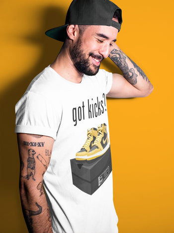 Jordan 1 Pollen Sneaker Match Tees Got Kicks Sneaker Tees Jordan 1 Pollen Sneaker Release Tees Unisex Shirts