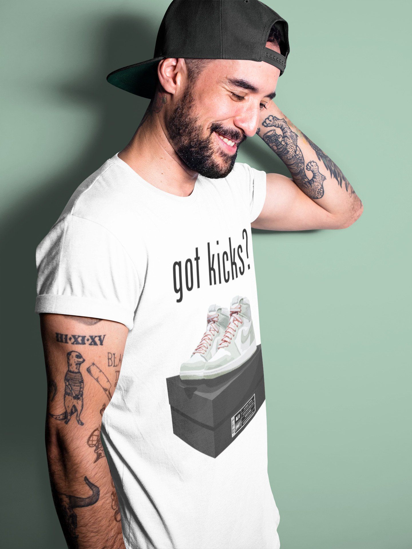 Jordan 1 Seafoam Sneaker Match Tees Got Kicks Sneaker Tees Jordan 1 Seafoam Sneaker Release Tees Unisex Shirts