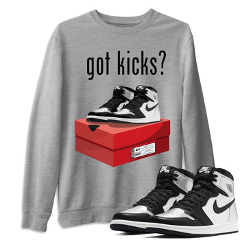 Jordan 1 Silver Toe Sneaker Match Tees Got Kicks Sneaker Tees Jordan 1 Silver Toe Sneaker Release Tees Unisex Shirts
