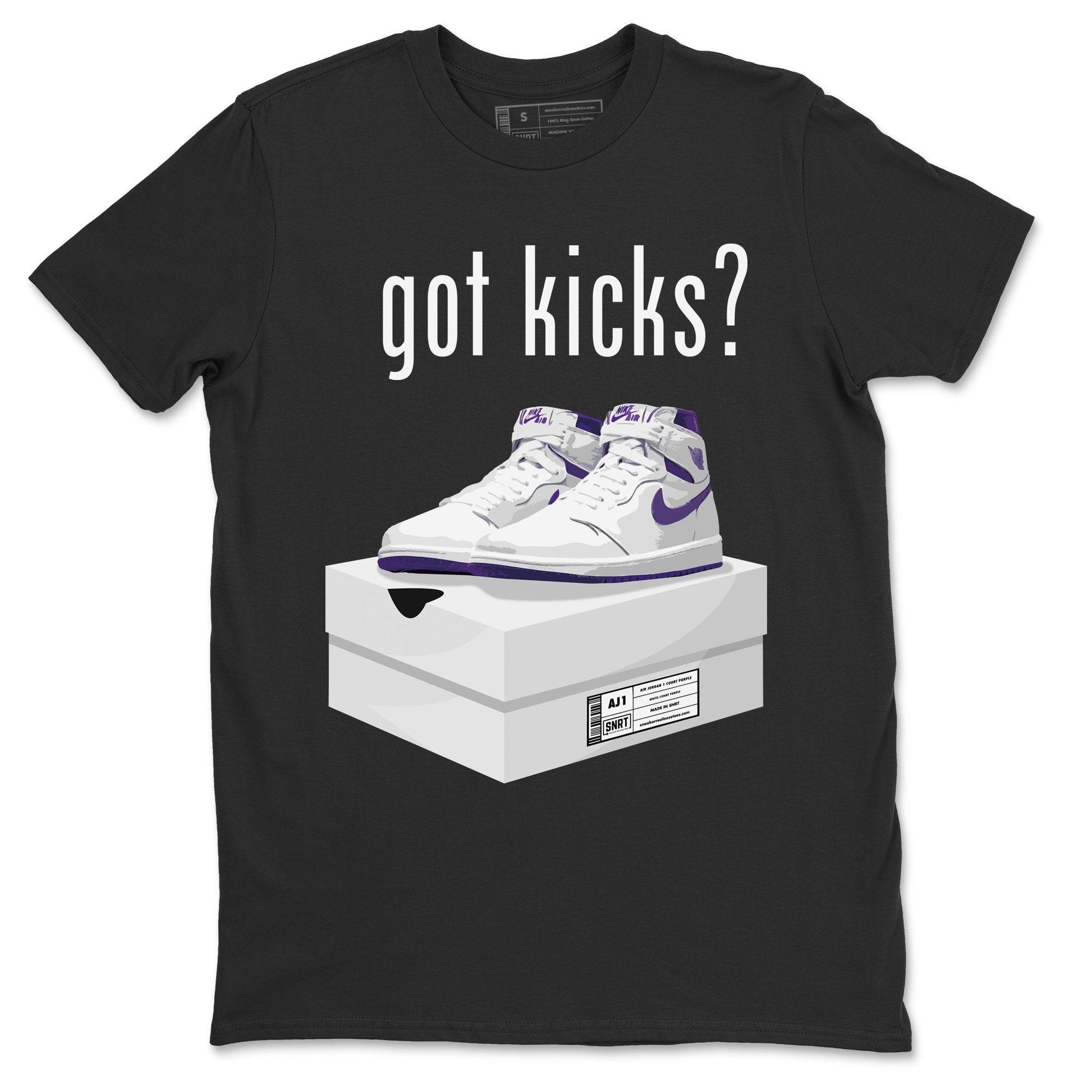 Jordan 1 WMNS Court Purple Sneaker Match Tees Got Kicks Sneaker Tees Jordan 1 WMNS Court Purple Sneaker Release Tees Unisex Shirts