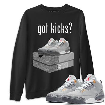 Jordan 3 Cool Grey Sneaker Match Tees Got Kicks Sneaker Tees Jordan 3 Cool Grey Sneaker Release Tees Unisex Shirts