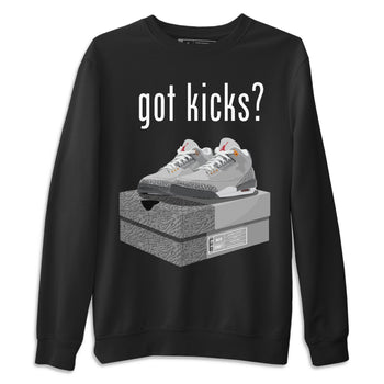 Jordan 3 Cool Grey Sneaker Match Tees Got Kicks Sneaker Tees Jordan 3 Cool Grey Sneaker Release Tees Unisex Shirts