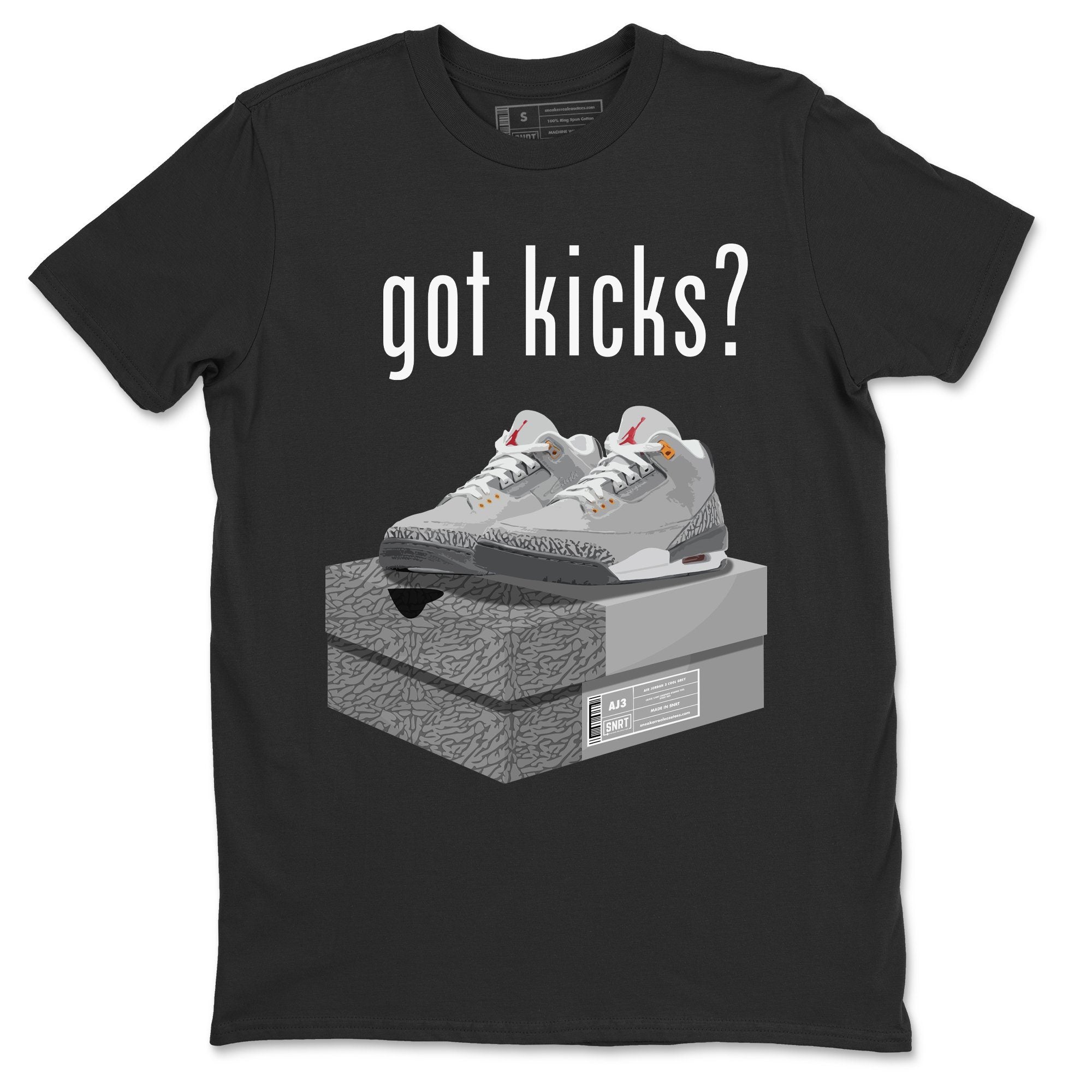 Jordan 3 Cool Grey Sneaker Match Tees Got Kicks Sneaker Tees Jordan 3 Cool Grey Sneaker Release Tees Unisex Shirts