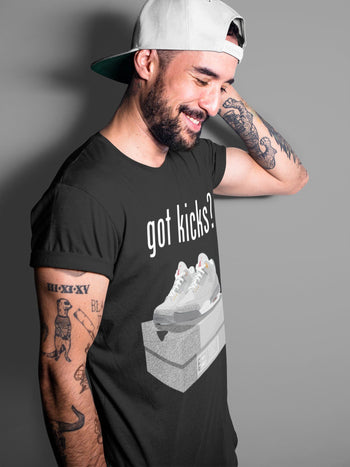 Jordan 3 Cool Grey Sneaker Match Tees Got Kicks Sneaker Tees Jordan 3 Cool Grey Sneaker Release Tees Unisex Shirts
